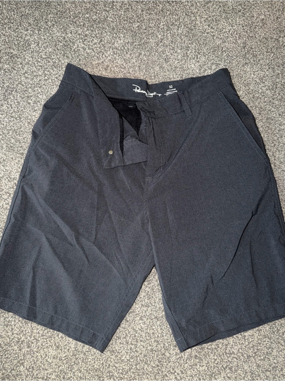 Panama Jack Men’s Charcoal Grey Casual Shorts